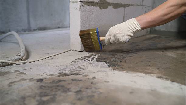 Crawl space vapor barrier installation in Crestline, OH